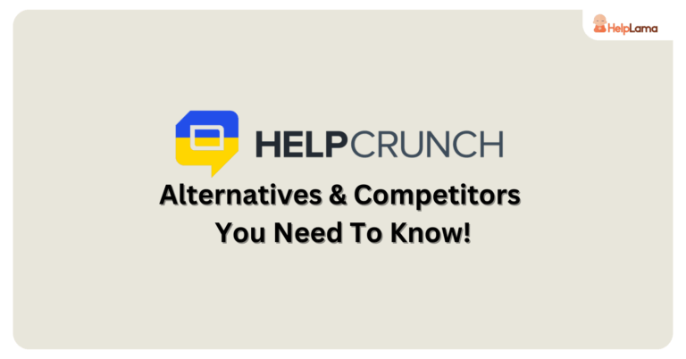 HelpCrunch-alternatives