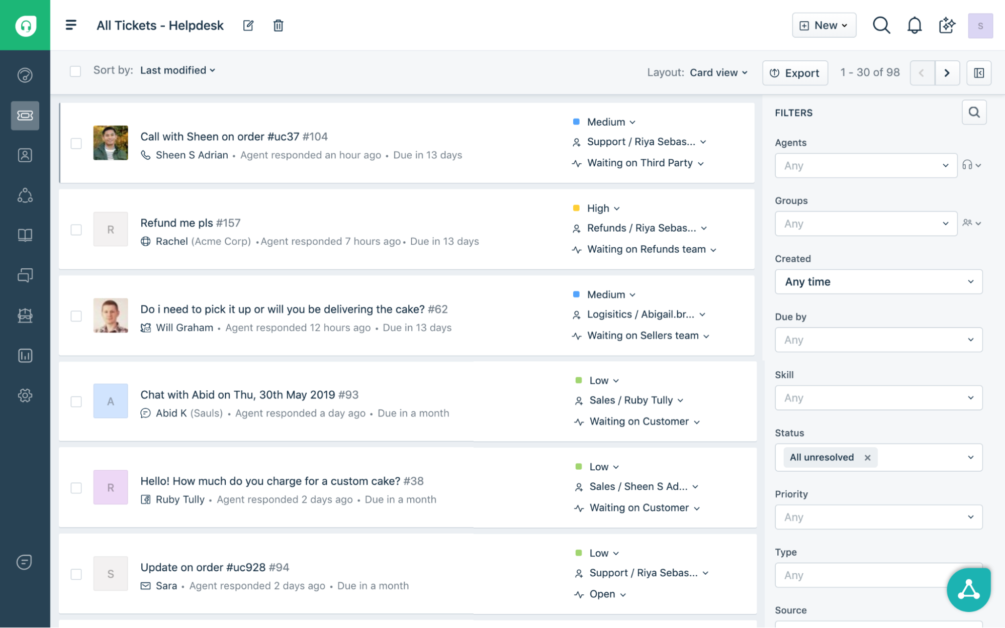 Freshdesk software