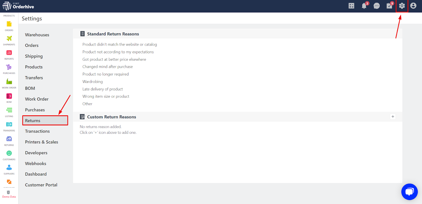Orderhive software