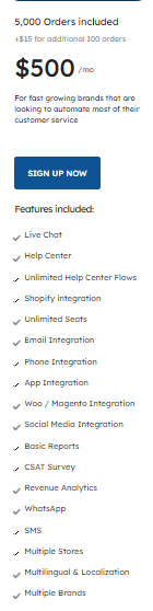 Richpanel pricing
