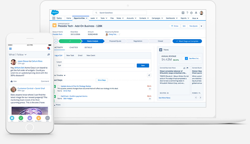 Salesforce crm, Kapture alternatives