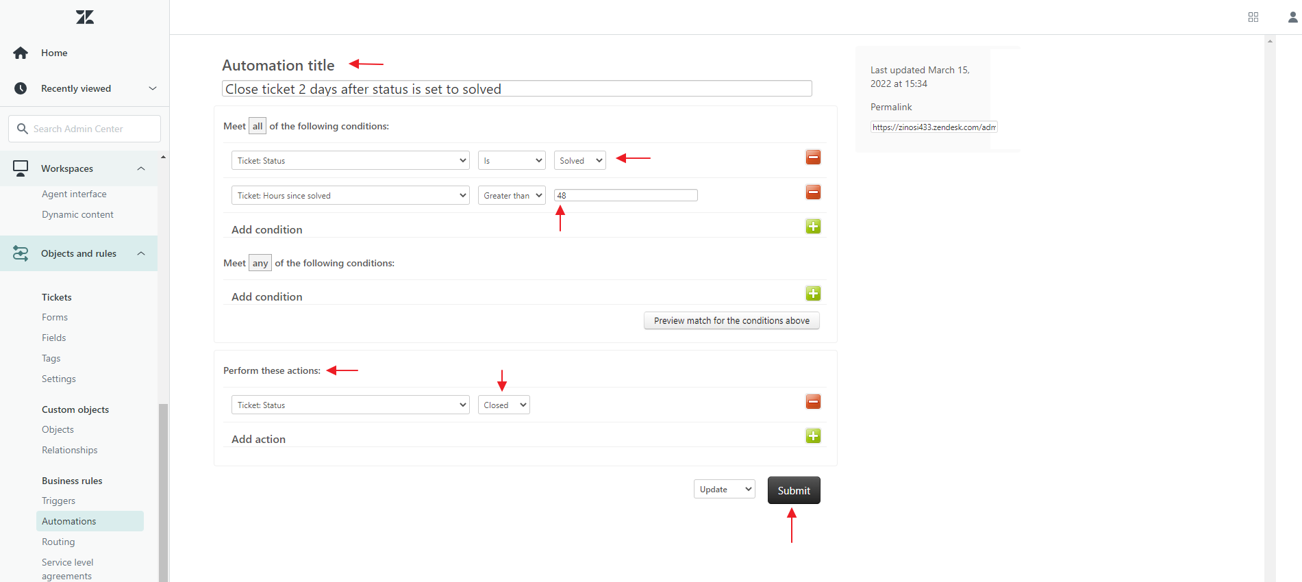 Zendesk-time-trigger