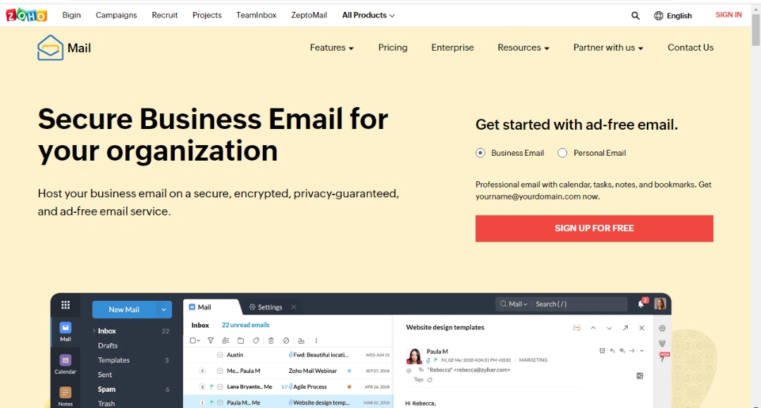 Zoho Mail