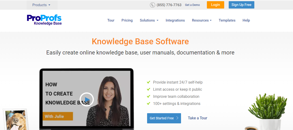proprofs knowledge base