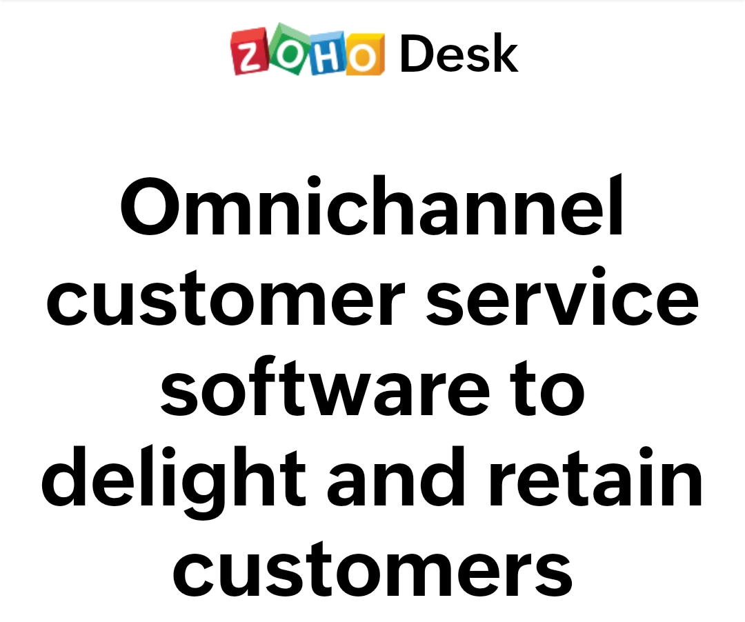 Zoho desk - Genesys Competitor