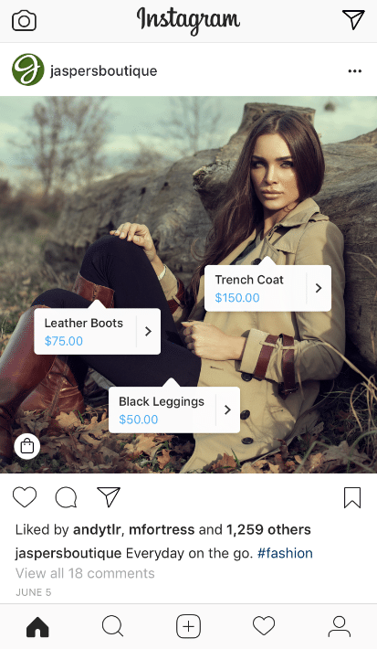 Instagram Shopping