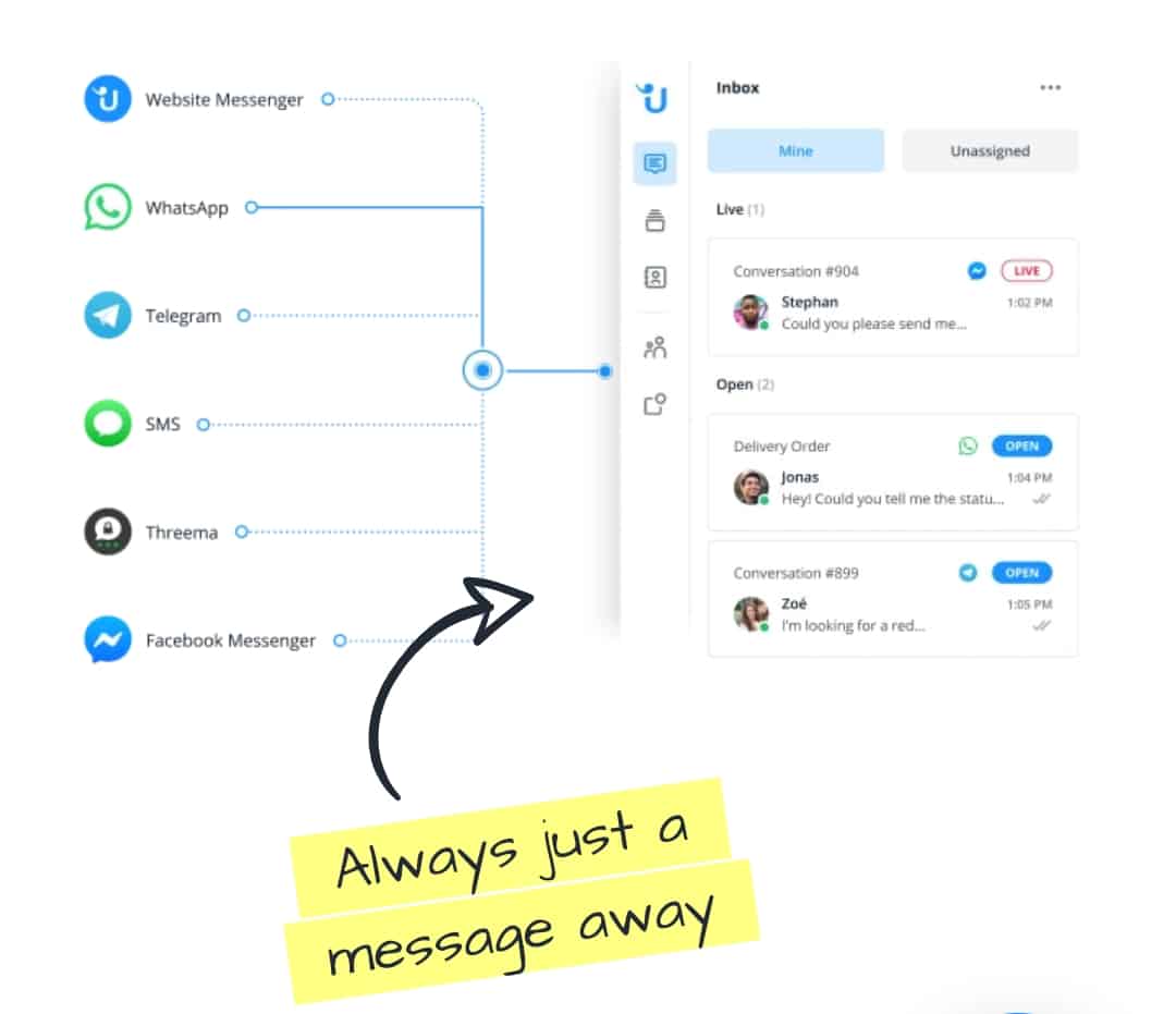 Top JivoChat alternatives and competitors