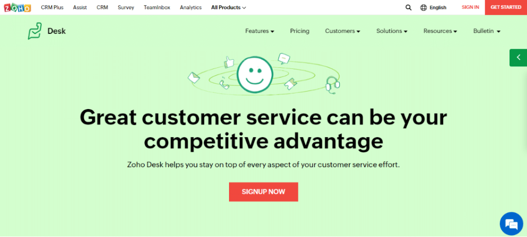 Zoho Desk Drift alternative