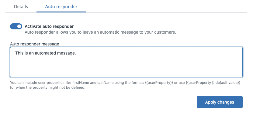 Zendesk Auto-responder for Social messages