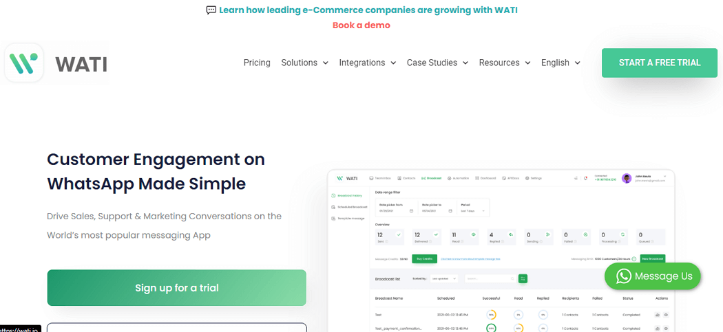 WATI website