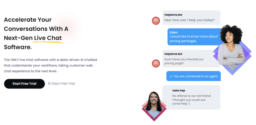 helplama-live-chat-bot