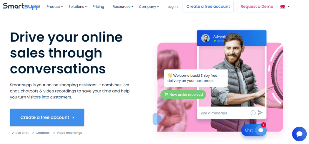 Smartsupp Website