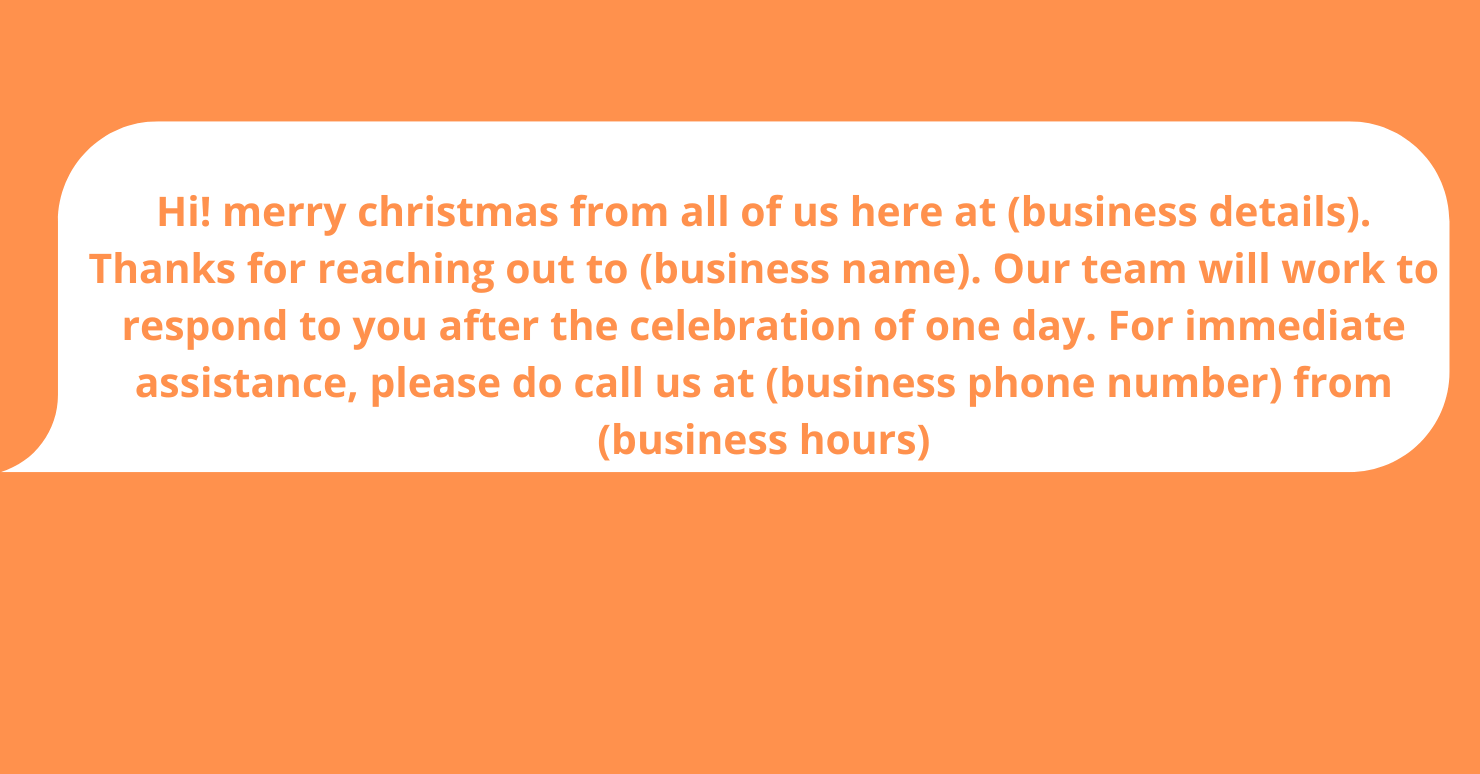 Seasonal greetings 