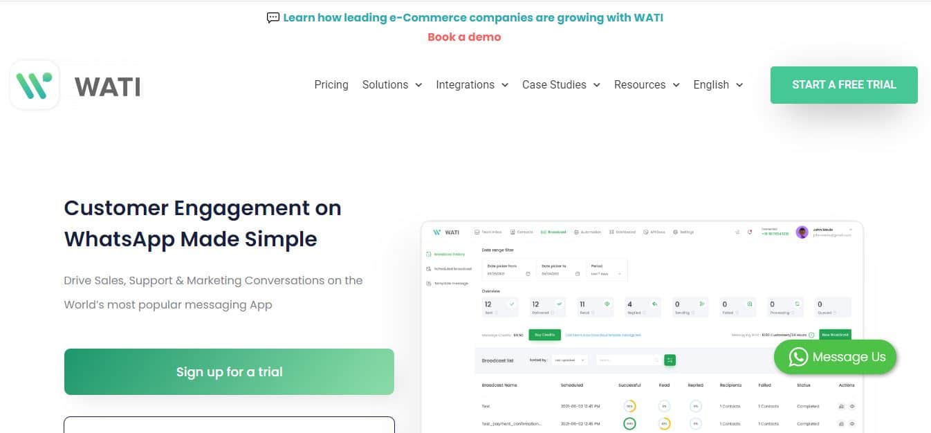 Wati – WhatsApp Agent Platform