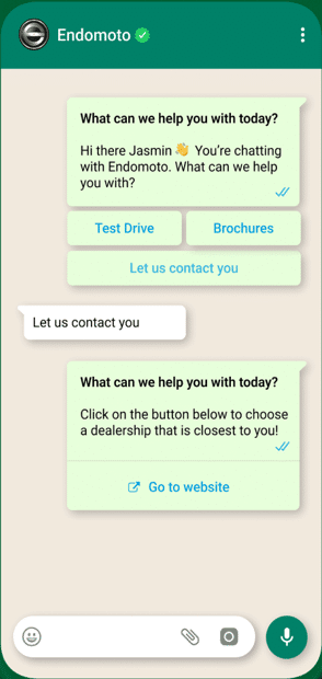WhatsApp business