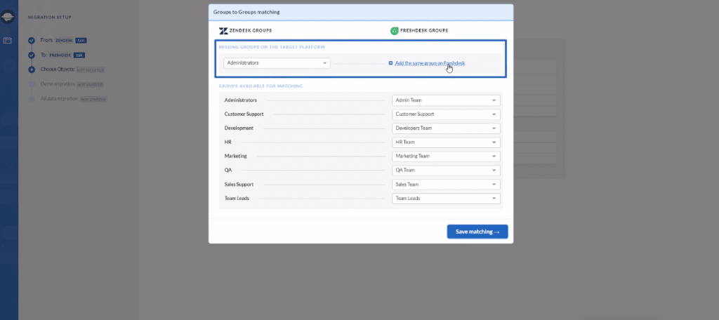 Migration Freshdesk to Zendesk