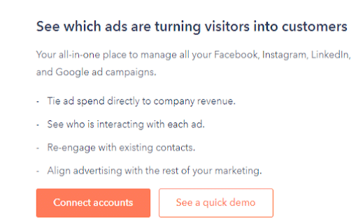 HubSpot LinkedIn integration