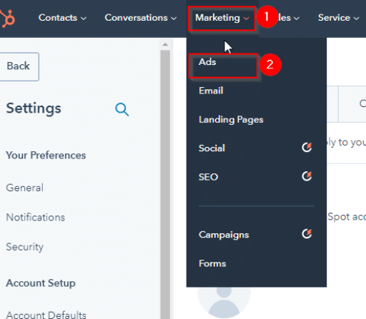 HubSpot LinkedIn integration