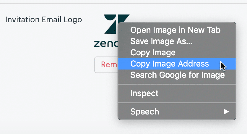 Zendesk signature
