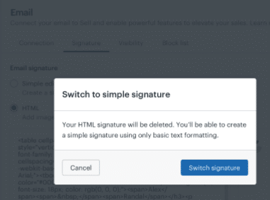 Zendesk signature