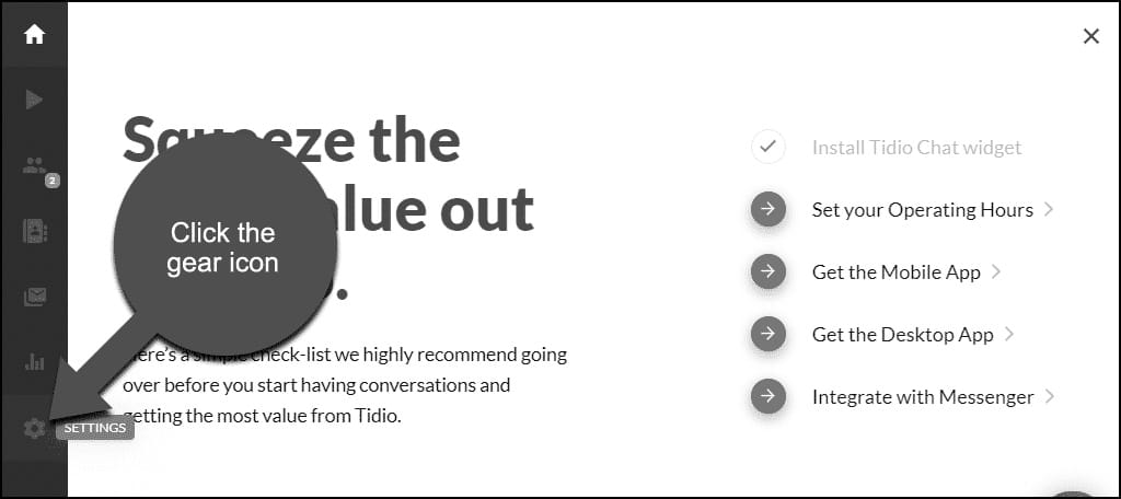 how to use tidio chat in wordpress