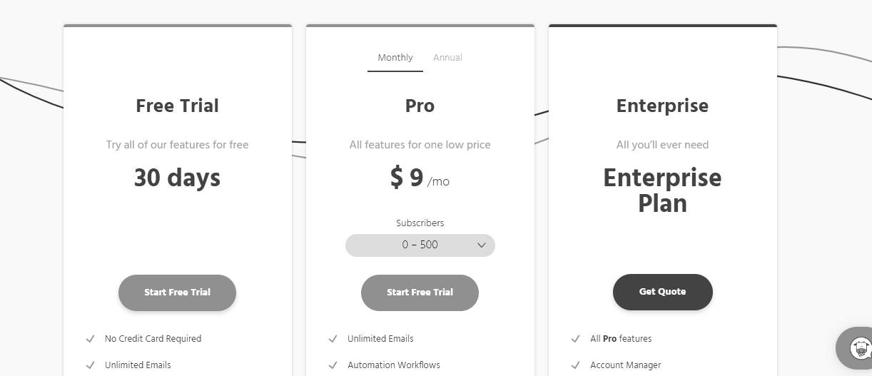 moosend vs mailchimp