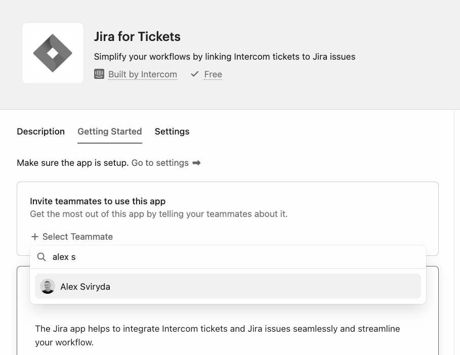 intercom jira integration