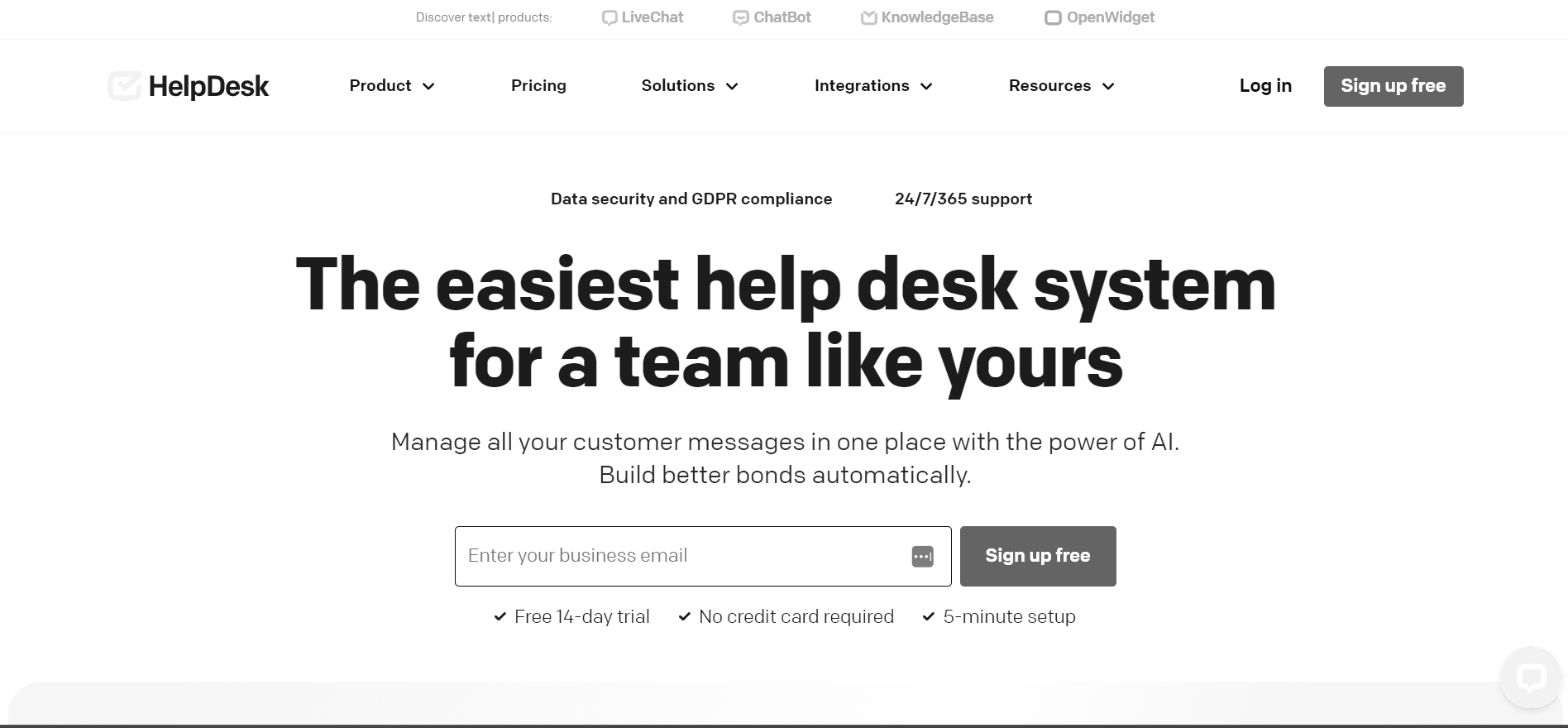 help desk software for small business