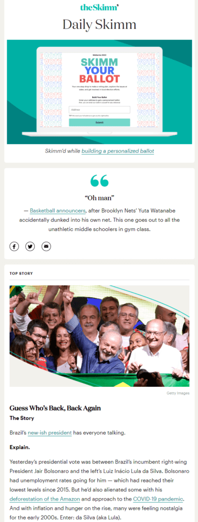 newsletter email marketing